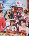 Christian Hess, L’indovino, 1933, olio su tela