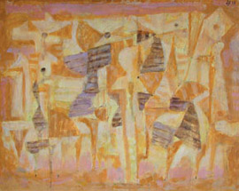 17.Hans Joachim Breustedt, Untitled, oil on cardboard 