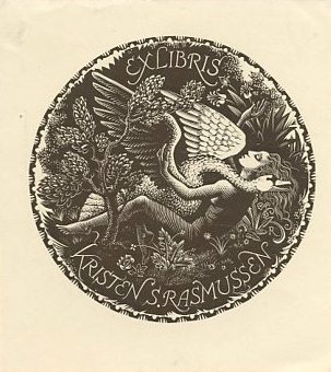 29.Bookplate from the Hinterhuber collection